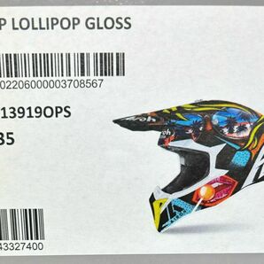 新品 Airoh アイロー オフロードヘルメット Wraap Lollipop つや有 サイズ L 送料込24,000円 AIHWRLOLOLの画像7
