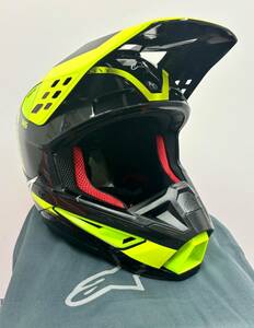 新品 Alpinestars SM5 アルパインスターズ S-M5 Beam ブラック・イエロー サイズ XL 送料込29,800円 オフロードヘルメット ALHM5BEBAYGXL