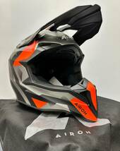 新品 Airoh アイロー オフロードヘルメット Wraap Sequel オレンジマット サイズ XL 送料込22,500円 AIHWRSEORXL_画像1