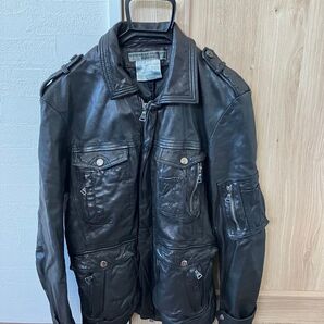 キャサリンハムネット レザージャケット