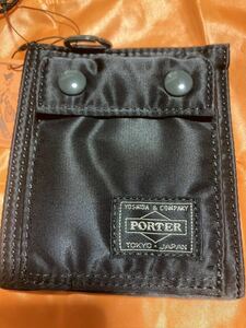 ポーター PORTER タンカー 二つ折り財布 財布 吉田カバン 黒 