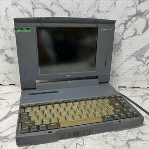 PCN98-960 super-discount PC98 notebook NEC PC-9821Ne2/340W electrification has confirmed Junk 