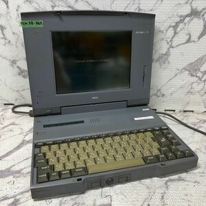 PCN98-965 激安 PC98 ノートブック NEC PC-9821 Ns/540W 起動確認済み ジャンク