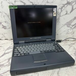 PCN98-974 激安 PC98 ノートブック NEC PC9821NW150S20C 起動確認済み ジャンク