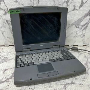 PCN98-980 super-discount PC98 notebook NEC PC-9821La10/8 start-up has confirmed Junk 