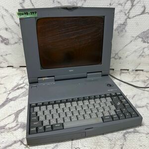 PCN98-997 super-discount PC98 notebook NEC PC-9821Ld/260 start-up has confirmed Junk 