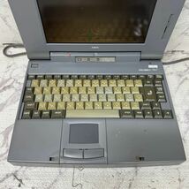 PCN98-1001 激安 PC98 ノートブック NEC PC-9821Na7/H3 起動確認済み ジャンク_画像3