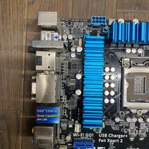 MG1-36 激安 マザーボード ASUS P8Z77-V PRO LGA1155 BIOS立ち上がり確認済み ジャンク_画像5