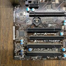 MG1-52 激安 マザーボード ASRock H77 Pro4/MVP LGA1155 通電不可 ジャンク_画像2