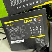 DB1-144 激安 PC 電源BOX Antec CSK750 X5000A257HC-20 750W CSK550 X5000A253HC-20 550W CSK650 X5000A255HC-20 650W 5点SET売り ジャンク_画像5