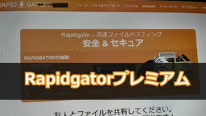 ラピッドゲーターRapidgator　プレミアム 365日×3日間　w154