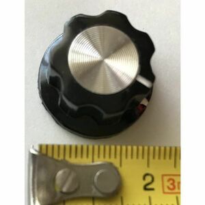  volume dial knob 19.8mmx11.4mm size 6mm 6 millimeter diameter shaft axis for bottom side diameter 19.8mm height 11.4mm rotary knob black silver color MFA01