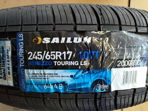 ★在庫処分 サマータイヤ 245/65R17 2本セット SAILUN(サイレン) TOURING(ツーリング) LS (送料無料 2019-20年製 )