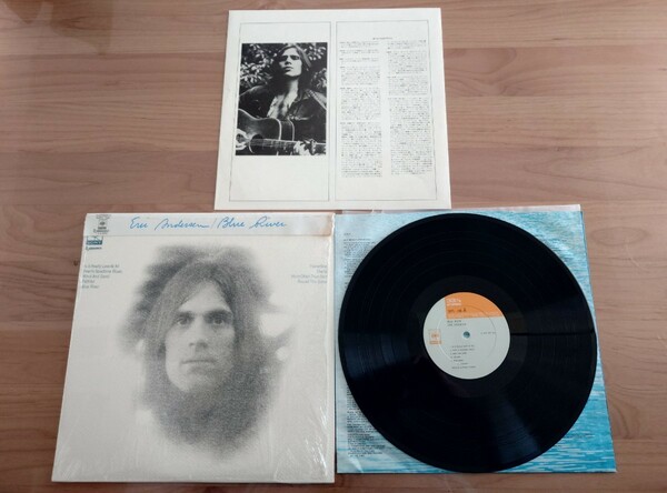 ★Eric Andersen エリック・アンダースン★Blue River ブルー・リバー★SOPL106★帯付★OBI★シュリンク残★中古LP