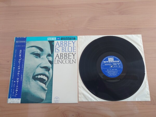 ★アビー・リンカーン ABBEY LINCOLN★アビー・イズ・ブルー Abbey Is Blue★帯付★OBI★中古LP