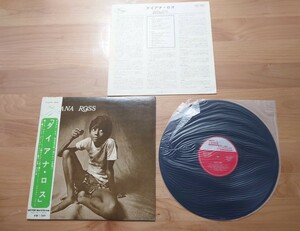 ★ダイアナ・ロス DIANA ROSS★SJET-8267★帯付★OBI★中古LP★ジャケット、帯経年汚れ