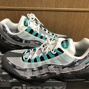 ATMOS × NIKE AIR MAX 95 JADE WE LOVE NIKE PACK 29cm us11 エアマックス95 ジェイド アトモス　レシート原本