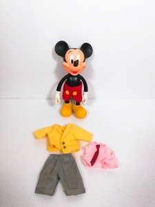  Mickey *19cm put on . change doll doll figure Disney ja190131b