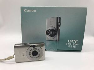 動作未確認 Canon IXY DIGITAL 25 IS カメラ デジカメ キヤノン コンパクト ユーザーガイド・保証書用シール付き デジタルカメラ キャノン