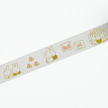 ミッフィー miffy 金箔マスキングテープ（school） 文具_画像3