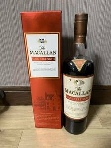 古酒The MACALLAN箱付マッカランCASK STRENGTHカスクストレングス750ml 