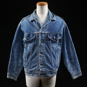 USA製 Levi's リーバイス 70417 9316 裏地ネルチェック デニムジャケット M