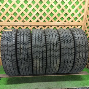 2100 　ダンロップ　225/80R17.5 123/122L バリ山　スタッドレス　6本　8分山　2019 激安プライス