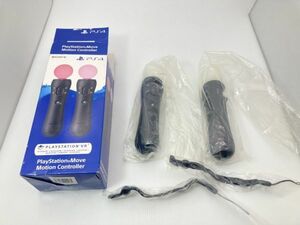 動作確認済　Sony PS4 Move　motion Controllers - Twin Pack モーションコントローラー　2個　セット　6ｍ retp