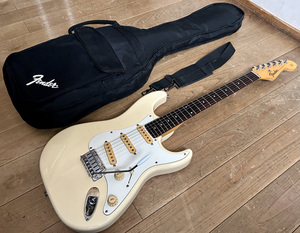 希少名機 Fender Japan STS-550(STS-55/STS-55R) SWH Snow White/ ORDER MADE仕様 ショートスケール ナローネック 1987~88年 /ギグケース付