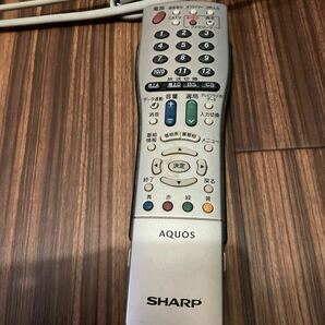 引き取り限定 家電 SHARP LC-40AE6 40インチ AQUOS リモコン 世界の亀山モデル B-CAS 液晶テレビ アクオスの画像4