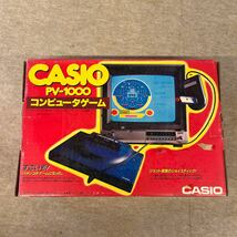 中古　CASIO PV-1000 コンピュータゲーム　ソフト1本付き_画像1
