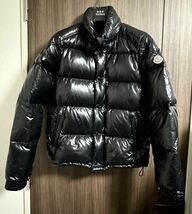 モンクレール MONCLER EVER エバー 黒 サイズ 1 M 美品_画像1