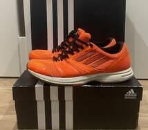 ★adidas アディダス adizero CS、アディゼロ CS M25607 26.0cm オレンジ_画像2