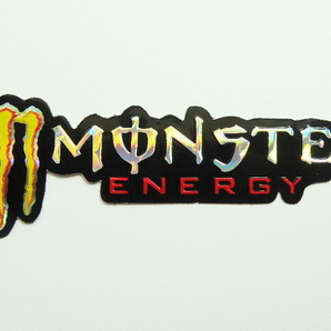 ☆【ステッカー/シール】MOTORSPORT モータースポーツ ▽銀.赤 モンスターエナジー MONSTER ENERGY (1) 3D ホログラムの画像1