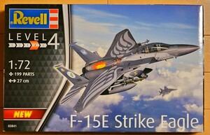 【未組立】ドイツレベル 1/72 アメリカ空軍 F-15E ストライクイーグル プラモデル 03841 