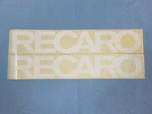 RECARO レカロ ステッカー 2枚セット