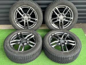 （M301)　EUROTECH STAGE ホイール スタッドレス　2014製造　　195-60/15　PCD100　5穴　6J