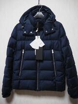 新品タグ付き　タトラス　21-22AW　DOMIZIANO　ウール　ダウン　サイズ1　ネイビー　ロロピアーナ super150 フード付き_画像1