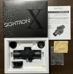 SIGHTRON サイトロン SD-33XX／軍用規格 ダットサイト／完全防水・実銃対応