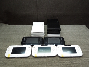 ★あ1-623 任天堂 WiiU 本体 + ゲームパッド 5個 ジャンク品