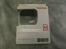 rkア1-115 Sandisk Connect ワイヤレスメディアドライブ 32GB SDWS1-032G-J57　未開封 _画像1