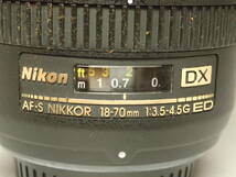 B-123 ニコン NIKON レンズ AF-S NIKKOR 18-70mm 動作OK_画像2