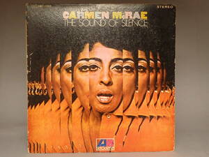 B-202 LPレコード CARMEN McRAE THE SOUND OF SILENCE カーメン・マクレエ サウンド・オブ・サイレンス ショーティロジャース