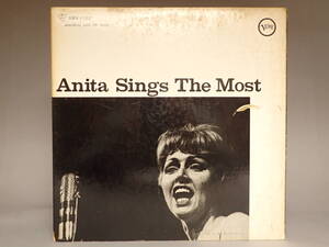 B-221 LPレコード ANITA O'DAY/ANITA SINGS THE MOST アニタ・オデイ アニタ・シングズ・ザ・モスト