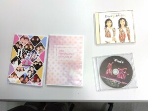 WINK　DVDおまとめ売りCDベストアルバム付き　1980年代女性デュオアイドル　