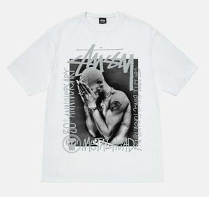 即発送≪即決 送料無料 ≫ STUSSY GOLDIE METALHEADZ 30 TEE WHITE L ステューシー ゴールディ メタルヘッズ ティー 半袖 Tシャツ ホワイト