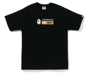 即発送 ≪即決 送料無料 ≫ A BATHING APE GRIP SWANY TEE BLACK L BAPE エイプ グリップ スワニー ティー ブラック 半袖 Tシャツ メンズ