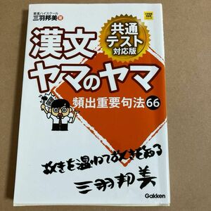 漢文ヤマのヤマ （大学受験超基礎シリーズ） （共通テスト対応版） 三羽邦美／著