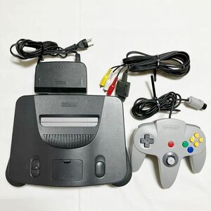 Nintendo 64 本体 AVケーブル ACアダプター ゲーム機 任天堂 ニンテンドー レトロ 