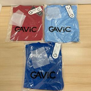 新品 GAViC(ガビック) Tシャツ ゲームトップ ボーイズ 120cm レッド/ライトブルー/ブルー 3枚セット スポーツ スポーツウェア(77)